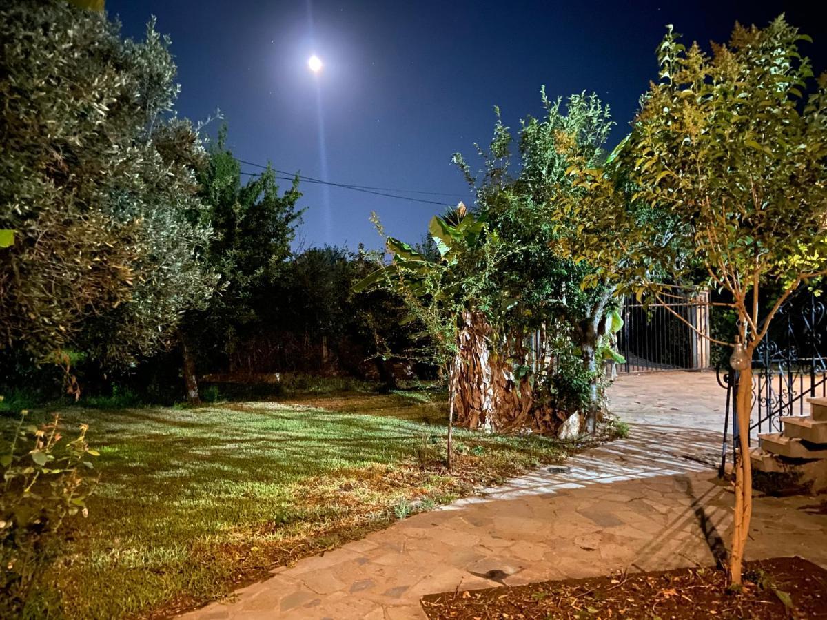 Cottage House,With Big Garden & Lawn Amaliada Exterior foto